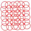 DEARMAMY Silicone Rubber Bands Bracelet Hair Rubber Bands Wide Hair No Damage Elastic view 1