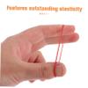 DEARMAMY Silicone Rubber Bands Bracelet Hair Rubber Bands Wide Hair No Damage Elastic view 3