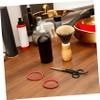 DEARMAMY Silicone Rubber Bands Bracelet Hair Rubber Bands Wide Hair No Damage Elastic view 4