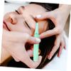NOLITOY 1pc Electric Eyebrow Trimmer USB Rechargeable Function Ergonomic Design for Easy Hair Removal Safe and Convenient Brow Grooming Tool Green view 3