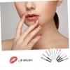 Ipetboom 12pcs Lip Brush Makeup Brush Small Makeup Applicator for Lipstick Kit for Travel Professional Use view 4