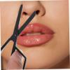 VICASKY 4sets Professional Stainless Steel Nose Hair Scissors Grooming Scissors for Men Women Eyebrow Trimming Tools 2pcs*4 view 3