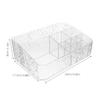 VICASKY Lipstick Storage Organizer Makeup Organizer Countertop Acrylic Lipstick Holder and Storage Desktop view 2