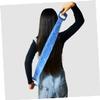 PACKOVE 2pcs Long TPE Bath Towel Shower Towel Exfoliating Belt Bathing Supplies for Bathroom Home Travel Made of view 3