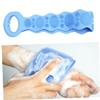 PACKOVE 2pcs Long TPE Bath Towel Shower Towel Exfoliating Belt Bathing Supplies for Bathroom Home Travel Made of view 4