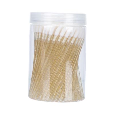 GALPADA 100pcs Lipstick Gloss Wands Makeup Lip Brush Smooth Application Craft for Party Wedding Christmas