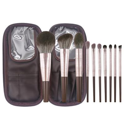 10 pieces of makeup brush set huge soft powder powder blusher eye shadow brush full set of beauty makeup brush