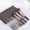 10 pieces of makeup brush set huge soft powder powder blusher eye shadow brush full set of beauty makeup brush view 2