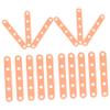 HONMEET 20pcs Hair Roller Bands for Women Hair Curling Wrap Flat Spiral Curls Perm Rods view 1
