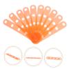 HONMEET 20pcs Hair Roller Bands for Women Hair Curling Wrap Flat Spiral Curls Perm Rods view 3