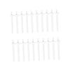 Baluue 20pcs Disposable Nasal Hair Wax Rods Eco-friendly Plastic Wax Sticks for Hair Removal Smooth Surface Applicators for Nose and Eyebrow Use view 1