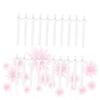 Baluue 20pcs Disposable Nasal Hair Wax Rods Eco-friendly Plastic Wax Sticks for Hair Removal Smooth Surface Applicators for Nose and Eyebrow Use view 4