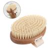 Alipis Luxurious Bristle Shower Bath Brush for Body Scrubbing Natural Wood Body Washing Brush view 3