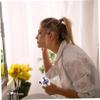 DEARMAMY Facial Threading Hair Removal Tool Rake Shaped Razor for Women Fast Hair Cleaning Brush Protective Guard view 4