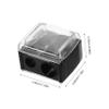 NIYANGLE 5pcs Dual Makeup Pencil Sharpener Portable Efficient for Eyeliner Lip Liner Compact Design for Women for Home Travel Reusable Cosmetic Tool view 2