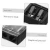 NIYANGLE 5pcs Dual Makeup Pencil Sharpener Portable Efficient for Eyeliner Lip Liner Compact Design for Women for Home Travel Reusable Cosmetic Tool view 3