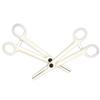 OSOLADY 25pcs Body Piercing Tools Plastic Piercing Clamps Diagonal Pliers Disposable High Strength for Tongue Belly Eyebrows view 1