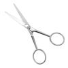 PartyKindom Stainless Steel Non-Slip Scissors for Men Precision Trimming Scissors Teeth for Beard Grooming Small Grooming for Facial Hair view 1