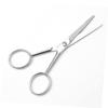 PartyKindom Stainless Steel Non-Slip Scissors for Men Precision Trimming Scissors Teeth for Beard Grooming Small Grooming for Facial Hair view 3