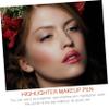 SAFIGLE 3pcs White Eyebrow Eyeliner Pencil Versatile Highlighter and Eye Shadow Tool for Precise Makeup Application for Brightening Eye Corners and Lids view 3