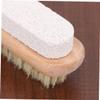 OUNONA Pumice Brush Double Sided Foot File for Callus Removal Athlete Foot Treatment Shower Scrubber Pedicure Tool Body Exfoliator view 3