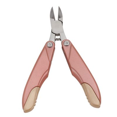 Beaupretty 1pc Portable Rose Golden Stainless Steel Cuticle Nipper for Nails Professional Beauty Tool for Manicure Pedicure Lightweight Comfortable Design Easy to Trim Overgrown Cuticles