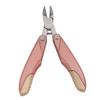 Beaupretty 1pc Portable Rose Golden Stainless Steel Cuticle Nipper for Nails Professional Beauty Tool for Manicure Pedicure Lightweight Comfortable Design Easy to Trim Overgrown Cuticles view 1