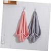 WRITWAA Thickened Water-Absorbing Quick-Drying Headscarf Hair Dryer Bonnet Sleeping Handkerchief Quick Dry Towels Turban Towel Wrap Quick Drying Shower Towel Shower Towel Quick Dry Red view 4