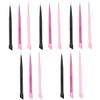 Healeved 15pcs Multi-use Nail Art Tweezers Dual-ended Precision Tweezers for Nail Stickers Eyelash Extensions and Crafts view 1