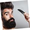 FOYTOKI Folding Pocket Comb with Keychain and Mirror Lightweight Travel Beard Comb for Men Fine Tooth Design for Easy Grooming and Styling Portable and Durable Travel Accessory view 2