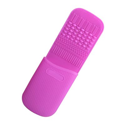 NOLITOY Silicone Makeup Mat Makeup Brush Pad Brush Cleaning Mat Scrubber Travel-friendly