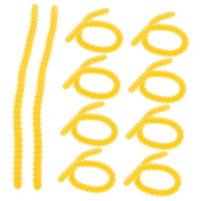WRITWAA 10pcs Spiral Perm Rods Silicone Hair Rollers for Curling Multi-purpose Hair Curling Tools User-friendly Design for Home and Salon Use Compact and Portable