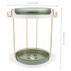 Cabilock 360 Rotating Makeup Organizer High Capacity Plastic Cosmetic Storage Rack for Bathroom Countertop Space-Saving Multi-Layer Vanity Holder for Skincare and Makeup Essentials view 2
