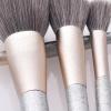 10 pieces of makeup brush set brush end silver lisa powder brush powder blusher brush makeup tools view 4