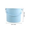 BIUDECO Outdoor Multi-Purpose Bucket Handles Collapsible Foot Bath Camping Wash Basin Portable Water Bucket for Fishing Gardening Travel view 2