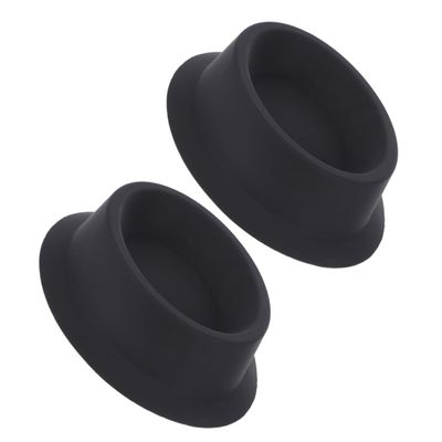 MERRYHAPY 2pcs Silicone Foaming Bowl Simple Shaving Bowl Holder for Men Multifunctional Grooming Cup for Travel