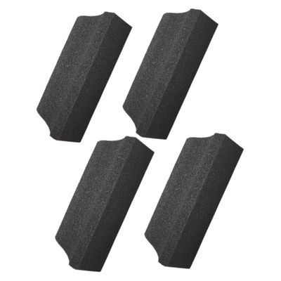 MERRYHAPY 4pcs Beard Hair Cleaner Sponge Tool Efficient Hair Removal for Grooming Versatile Beard Trimming Brush for Men for Sink and Countertop Cleanup