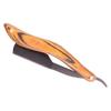 VICASKY 3pcs Men's Razor Portable Folding Shaving Beard Razor Wooden Handle Travel view 2