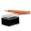 SHERCHPRY Double Hole Eyebrow Pencil Sharpener for Microblading Black Makeup Pencil Sharpener view 3
