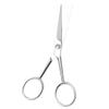 Healeved Stainless Steel Beard Trimming Scissors for Men Non-Slip Grooming Scissors Teeth Precision Facial Hair Trimmer for Personal Care view 1