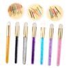 Ipetboom 7Pcs Diamond Eyelash Cleaning Brush Set Soft Skin Brush for Deep Clean Nose Pore Cleaner Tool for Makeup Users Gentle Blackhead Removal view 4