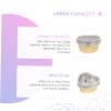 CALLARON 30g Heart-Shaped Aluminum Foil Melting Wax Bowls High Temperature Resistant DIY Candle Making Supplies for Hair Removal Waxing view 2
