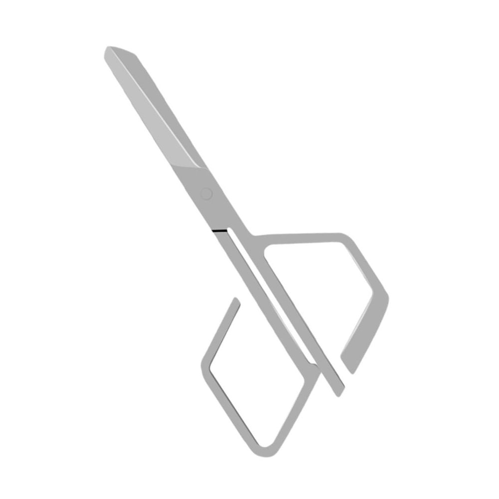 Beaupretty Stainless Steel Nose Hair Trimmer for Men Women Vibrissac Scissors Eyebrow Shaping Shears Beauty Scissors Eyebrow Clip