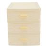 TOPPERFUN 1pc Jewelry Box Organizer Desktop Storage Box Sturdy Makeup Case Scratch Resistance Compact Lightweight view 1