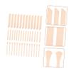 GALPADA 150pcs Irregular Body Wax Applicators Hair Removal Sticks for Women Versatile Wax Wands for Creams Lotions Lightweight Safe for Home Use for Body Face Waxing view 3
