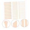 GALPADA 150pcs Irregular Body Wax Applicators Hair Removal Sticks for Women Versatile Wax Wands for Creams Lotions Lightweight Safe for Home Use for Body Face Waxing view 4