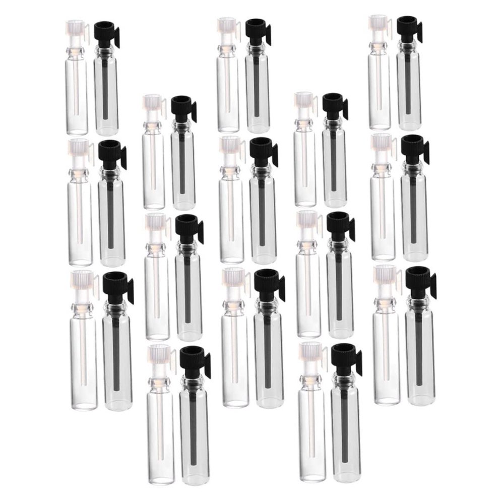 Glass Dropper Bottles 90 Pack for Essential Oils