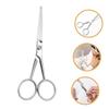 VINTORKY Stainless Steel Anti-Slip Scissors for Men 5-inch Grooming Scissors Teeth for Beard Trimming and Hair Cutting Professional Barber Tool for Home and Salon Use view 4