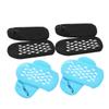 GALPADA 2pairs Moisturizing Spa Socks for Women Black Comfortable Ankle Socks for Foot Care Breathable and Soft for All Seasons view 1