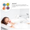 PartyKindom 4pcs Natural Bath Moisturizing Spa Bubble Bathing Accessories Plant Oil Sea Salt Infused Relaxing Bath for Skin Care Each view 4